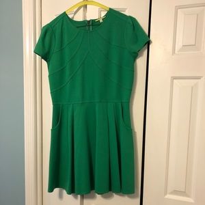 Gianni Bini Green Short Sleeve Dress